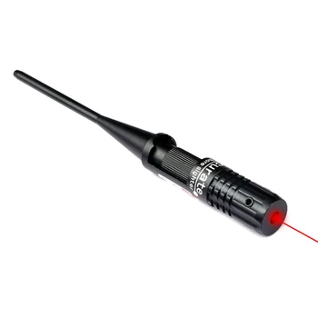 1 Komplekt Reguleeritav Adapterid Vintpüssi Punane Laser Kandis Sighter Collimator Komplekt koos Kasti Teha Laser Silmist Jaoks .22, et .50 Kaliiber Rifies