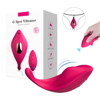 12 Kiirus Kantavad Dildo Vibraator Naistele Masturbator Aluspüksid G Spot Kliitori Stimulaator puldiga Aluspüksid Täiskasvanud Sugu Mänguasjad