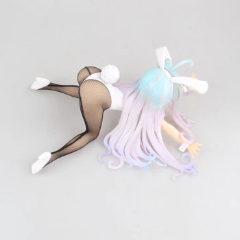 12cm Jaapani Animatsiooni Nr Mäng Nr Elu SHIRO Küülik Seksikas Tüdrukud Bunny Tüdruk PVC Tegevus Joonis Kogumise Mudeli Nukk Mänguasjad