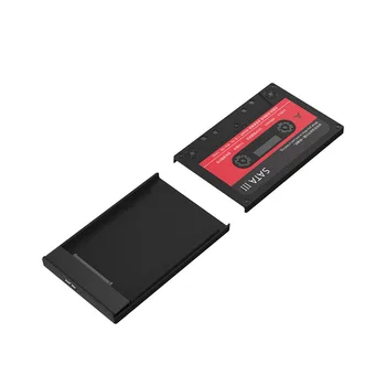 2.5 tolline USB 3.0 SATA HDD SSD Välise Kõvaketta Korpuses USB-Disk Nostalgiline 6Gbps Solid State Ketas Kõvaketta jaoks Sülearvuti
