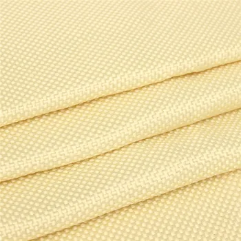 200gsm Kootud Kevlar Fabric1100 Dtex Vastupidav Tavaline Värv Kollane Aramiid Kiud Riie DIY Õmblemine Käsitöö 100cm*30cm