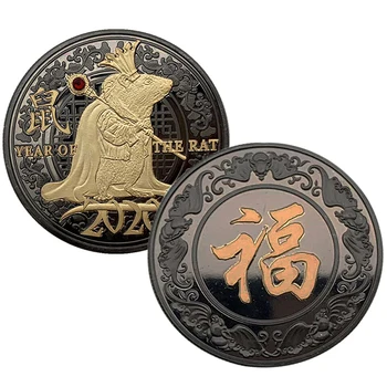 2020. Aasta Roti Aasta Väljakutse Mündi Hiina Zodiac Suveniiride Müntide Kogumise Kunst Käsitöö Uued Arriva