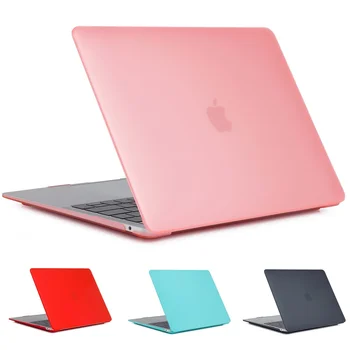 2020. aasta Uus Crystal/Matt Kummeeritud Raske Juhtumi Kest+Klaviatuuri Kate ainult Apple MacBook Touch ID 13Air Mudel A1932 Release 2018