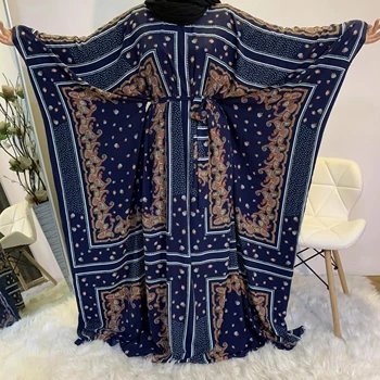 2020 Latest Kõrge Kvaliteediga Abaya Moslemi Naiste Elegantne Mood Kampsun, Trükitud Dubai Kimono Ilus Moslemid Islami Abayas