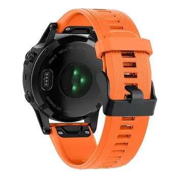 26MM Sport Watchband Rihma Garmin Fenix 6X 6 5 5X Pluss 3 3HR GPS Watch Quick Release Silikoon Easyfit Randme Bänd Rihm 22MM