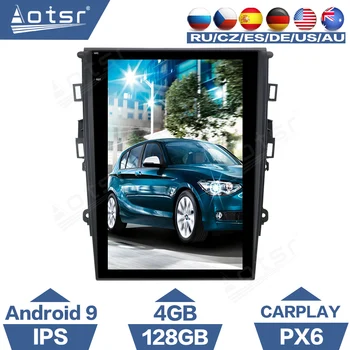 4+128G Ford Fusion, Mondeo MK5 2013 - 2019 Android 9 autoraadio Multimeedia Mängija, GPS Navigatsioon DSP CarPlay PX6 Auto Stereo