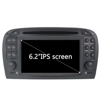 4G+64GB Android 10.0 ekraan, Auto Multimeedia Mängija Mercedes SL R230 2001-2004 gps navi Auto Audio stereo Raadio IPS juhtseade