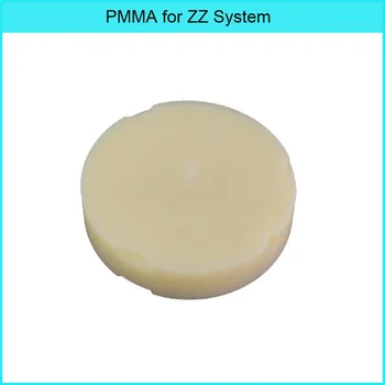 5tk molo värv PMMA 95mm jaoks ZIRKONZAHN süsteemi hambaravi ajutine kroon roosa/kustuta värvi hambatehnik