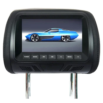 7 Tolline DC12V Auto LCD Digitaalne Ekraan HD Peatugi Jälgida Tagumine Iste Meelelahutus koos puldiga