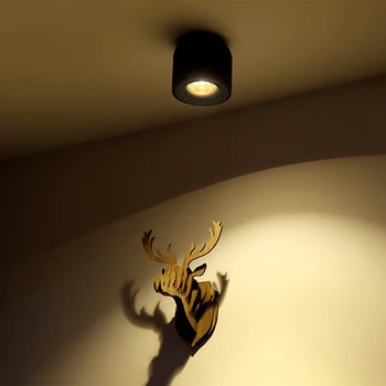 Aisilan Pinnale Paigaldatud LED Ülemmäära Valgus Spot light elutuba, Magamistuba, Köök, Koridor Lae Lamp AC 90v-260v
