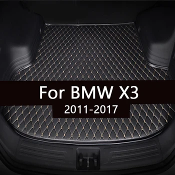 Auto pagasiruumi matt BMW X3 2011 2012 2013 2016 2017 lasti liner vaip sisustuselemendid kate