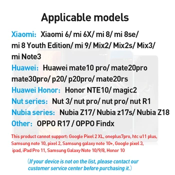 Baseus L41 Usb-C-3,5 mm Aux-in Jack Audio Adapter Audio splitter Tüüp-C Laadimise Adapter Xiaomi mi 9 Nutikas Telefon