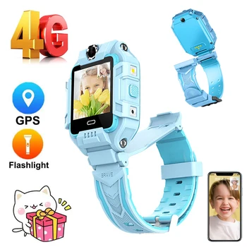 Battiphee 4G Lapsed Smart Watch T360 Dual Kaamerad 360° Pööramine GPS Asukoha SIM-Kaart Kõne SOS AntiLost Lapsed Vaata Videot Kõne 4G