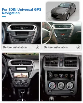 Carplay 6.9 Tolline IPS Ekraan 1DIN Universaalne Android Multimeedia Mängija, GPS Navigatsioon Auto Audio-Stereo-Raadio Diktofon juhtseade