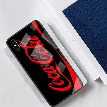 Coca-Pudelis-Juua, Telefon, Juhul Klaas Disainer Iphone 11 Pro Max XR 7 8 PLUS tagakaas Juhul