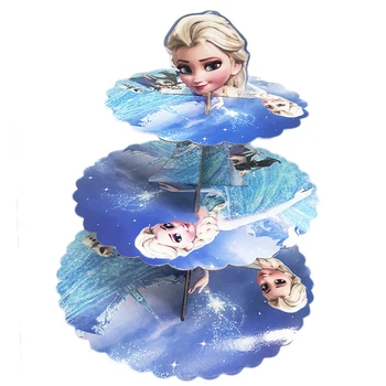 Disney printsess Külmutatud Anna Elsa Anime Teema on laste Sünnipäeva Teenetemärkide Ühekordselt Pool Lauanõud Tarvikute Komplekt 2A06
