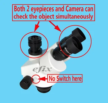 Efix Jootmine Mikroskoobi 8 Tolline LCD AV Trinocular Stereo Zoom Digital HD-Kaamera, Suur Workbench iPhone Remont, Tööriistade Komplektid