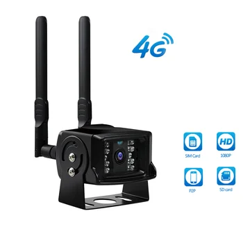 Full HD 1080P 4G SIM-Kaardi Wi-Fi IP Kaamera ONVIF Metal Puhul Veekindel Väljas CCTV turvakaamerad 128G SD-Kaardi Pesa 960P / 720P