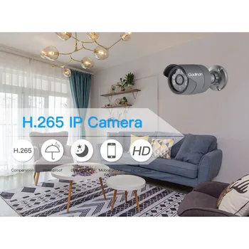 Gadinan H. 265 Turvalisus IP-Kaamera POE 3MP Heli Salvestus Väljas Metallist Veekindel CCTV Kaamera P2P Video Home Järelevalve ONVIF