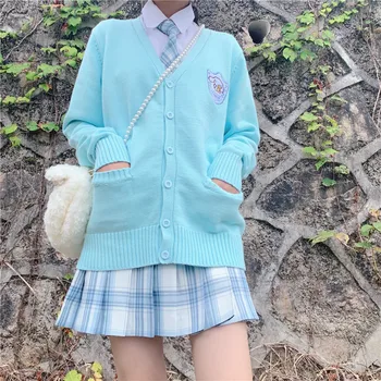 Jaapani Ühtne Cinnamoroll Kampsun, Kooli Õpilane Kampsun Anime Lolita Neiu Halloween Cosplay Kostüüm Talv Sügis Outwear
