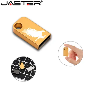 JASTER Mini Metallist High Speed usb-Pendrive Flash Drive 8GB 16GB 32GB 64GB USB Stick Veekindel usb flash drive Pulmad Kingitused