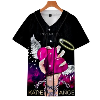 Katie ingel 3D Trükitud Kapuutsiga T-särgid, Naiste/Meeste Mood Suvel Lühikesed Varrukad Tshirt Hot Müük Streetwear Riided