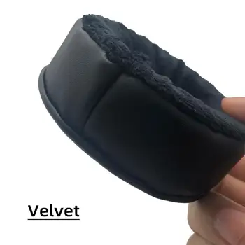 KQTFT Velvet Asendamine Kõrvapadjakesed Sony NWZ-WH505 NWZ-WH303 Kõrvaklapid Kõrva Padjad Osad Earmuff Kate Padi Tassi