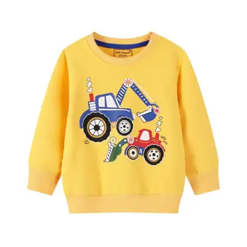 Kulla Aare Sügis Kevad Lapsed Hirv Profileerimine Puuvill Poisid Tüdrukud Särgid Hot Müük Pulloverid