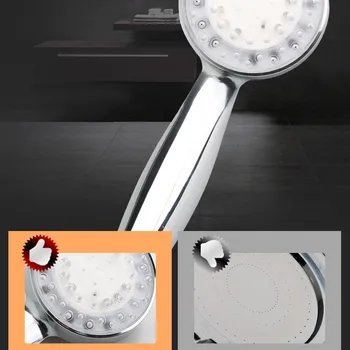 Kuum 3 Värvi muuta LED-Anioon Spa Dušš Pea Temperatuuri Kontroll Vannituba Kõrge Rõhu all Vee Säästmise Käsi Dušš pea#35