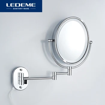 LEDEME Vannitoa Seinale Paigaldatud Peegel Led Meik Peegel, Suurendus Kosmeetiline Peegel Seina Peeglid Dimm Peeglid L6810D-7