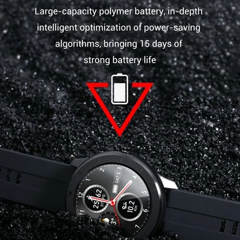 LEMFO T6 Smart watch mehed HD Full ring Ekraani IP68 Veekindel Kohandada Watch face Smartwatch Pikk Ooterežiimis Android ja IOS