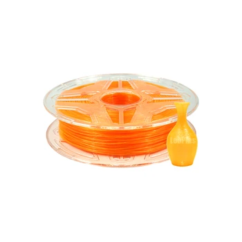LeoPlas 1kg 1.75 mm Painduv Pehme Selge Oranži Kummist TPÜ Hõõgniidi 3D Printeri Tarvikud printeritarvikute