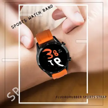 MAIKES Premium Fluororubber Watch Band Sukeldumine Silikoon Käevõru Quick Release 20 22mm Kummist Kella Rihm Watch Tarvikud