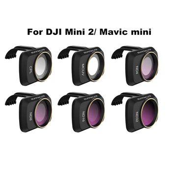 Mavic Mini 2 Filtrite Komplekt Tarvikud DJI MCUV CPL ND NDPL 4 8 16 32 Teinud Kaamera Objektiivi Filtri Komplekt Sunnylife Varuosad Combo