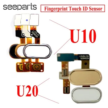Meizu U10 Nuppu Sõrmejälje Flex Kaabel, Sensor Touch ID Meizu U20 Home Nuppu Flex Kaabel Varuosade Meizu U20 Fingerprint
