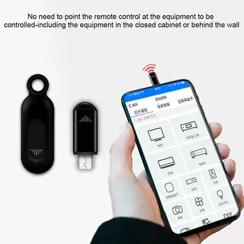 Micro-USB-Mini Smart Kontrolli Mobiiltelefoni kaugjuhtimine IR Seadmed Traadita Infrapuna Kaugjuhtimispuldi Adapter For Android