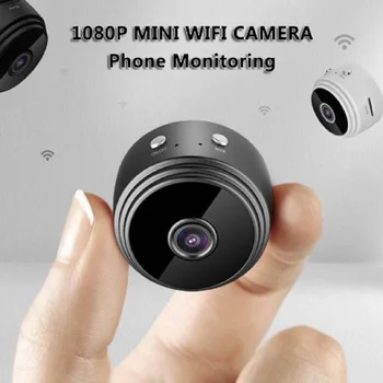 Mini Kaamera, WIFI, Kaamera A9 Full HD 1080P öönägemis-ja Veekindel Shell CMOS Sensor Diktofon, Videokaamera Väike Kaamera, Cam
