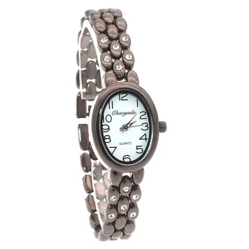Mood Naiste Käevõru Watch Naised, Daamid Käekellad Bling Crystal analoogkell Naine Kleit Quartz Watch Montre Femme O142