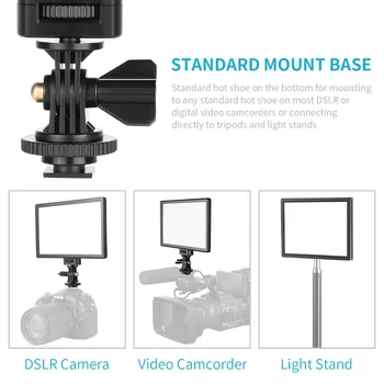 Neewer Kaamera, LED Video Valgus - SMD LED Light Panel Pehmem Valgustus Fotograafia,3200K, et 5600K Muudetav värvustemperatuur