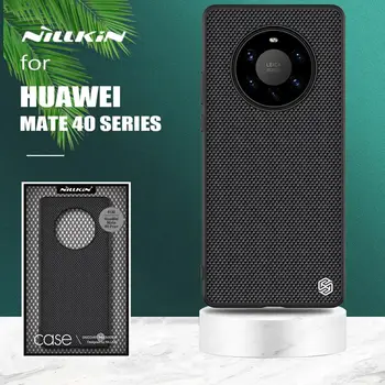 Näiteks Huawei Mate 40 Pro Plus Juhul Nillkin 3D Reljeefne Nailon Slim tagakaas Pehme Serv Telefoni puhul Huawei Mate 40 Pro Plus Juhul