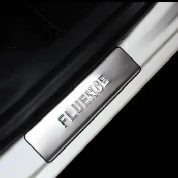 Näiteks Renault Fluence 2010-Kõrge kvaliteediga roostevabast terasest Lohistama Plaat/Ukse Läve, Auto-styling Auto-katab