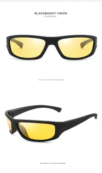 Polariseeritud Päikeseprillid Naistele, UV400 Must Raam Sport päikeseprillid Meestele Brändi Disainer Sõidu Prillid Gafas 2020 Kuum