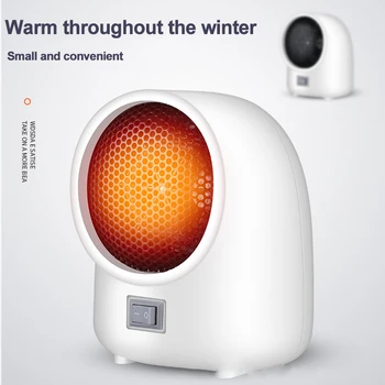Portable Electric Heater Fan Kodumajapidamise Siseruumide Soojendamise Kodu Soojendid Mini Desktop Õhu Kütmine Talvel Soojendus Ventilaator kaasaskantav soojendus