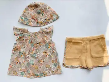 Pre-müüa 2020. aasta suvel tüdrukud tops cotton fashion väikelapse lapsed riided magus lapsed riided