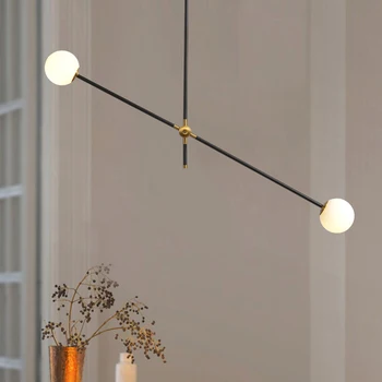 Põhjamaade Magic Bean rippus lamp kaasaegne Minimalistlik Reguleeritav Klaasist Palli Loominguline lühter Elu-Söögituba Lighting Fixture