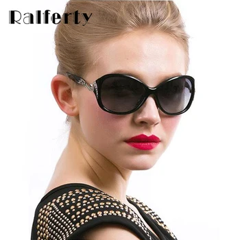Ralferty Vintage Polariseeritud Päikeseprillid Naistele Retro Kalle Objektiivi Päikese Prillid Naine Naine Tooni UV400 Oculos lunette femme