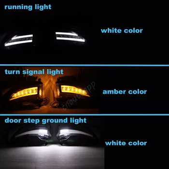 Rearview Mirror Light suunatuled Valgustus Töötab Lamp Ukse Samm aluse Nissan PATROL /ELGRAND E52 / ELGRAND RIDER /Quest