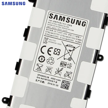 SAMSUNG Originaal Akut SP4960C3B Samsung GALAXY Tab 7.0 Plus P3100 P3110 P6200 P6210 Autentne Tablett Aku