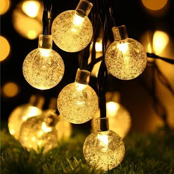 Solar Power LED Lamp, Lamp Ripub String Haldjas Tuled Päikese Vanikud Aed Jõulud Decor Väljas