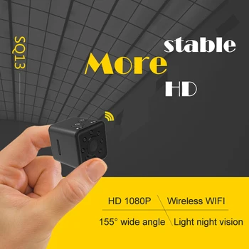 SQ13 HD WIFI väike mini cam Kaamera 1080P video Sensor Öise Nägemise Videokaamera Micro Kaamerad DVR Algatusel, Diktofon, Videokaamera SQ 13
